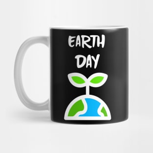 EARTH Day Celebration Save Our Planet White Mug